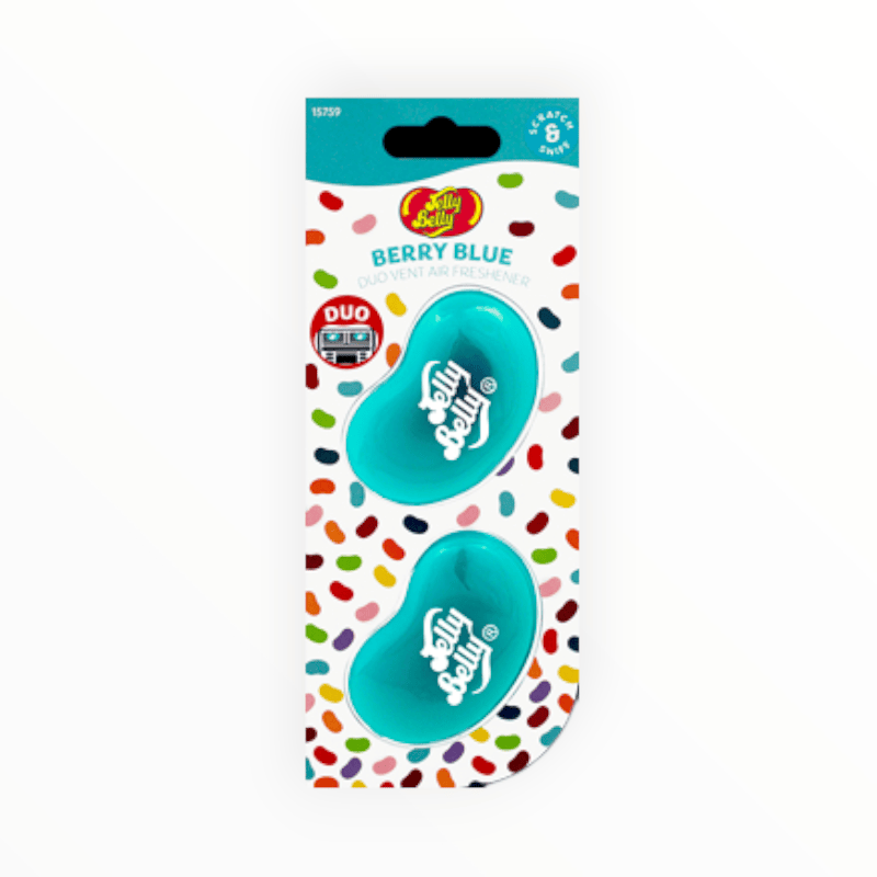 Jelly Belly Air Freshener Jelly Belly 3D Duo Vent Air Freshener Berry Blue 15759