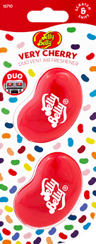 Jelly Belly Air Freshener Jelly Belly 3D Duo Vent Air Freshener Very Cherry 15710