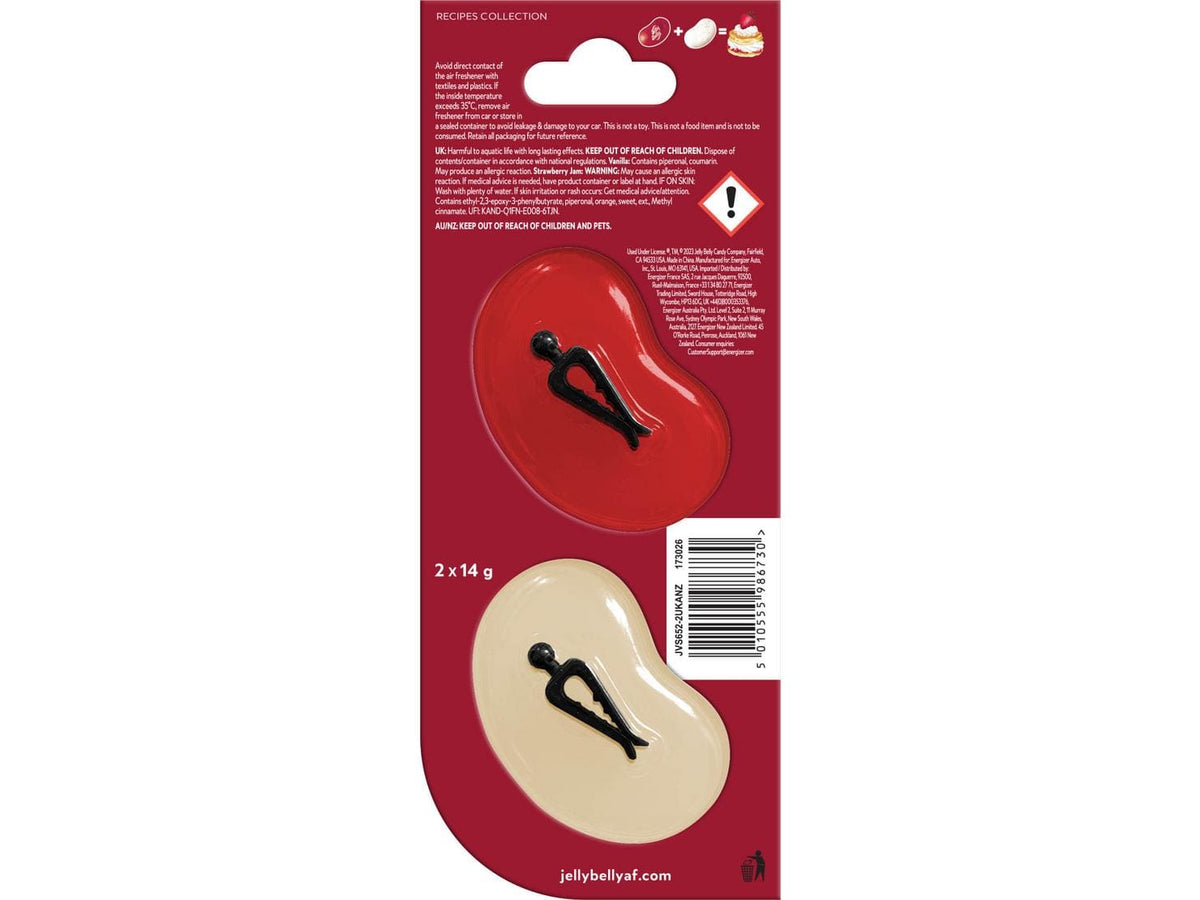 Jelly Belly Air Freshener Jelly Belly Duo Vent Strawberry Shortcake Air Freshener 868446