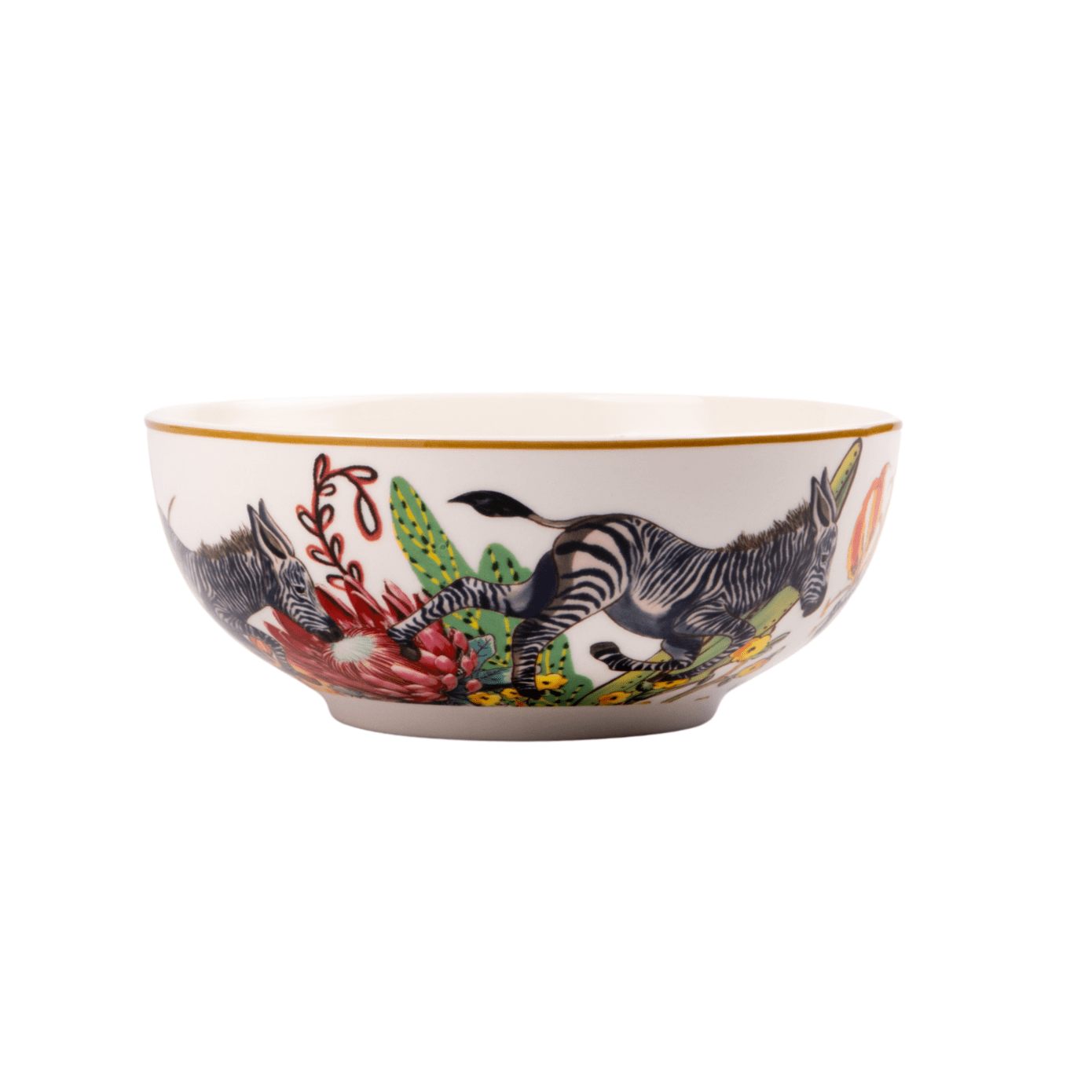 Jenna Clifford Cereal Bowl Jenna Clifford Wild Bloom Cereal Bowl 16cm Set of 4