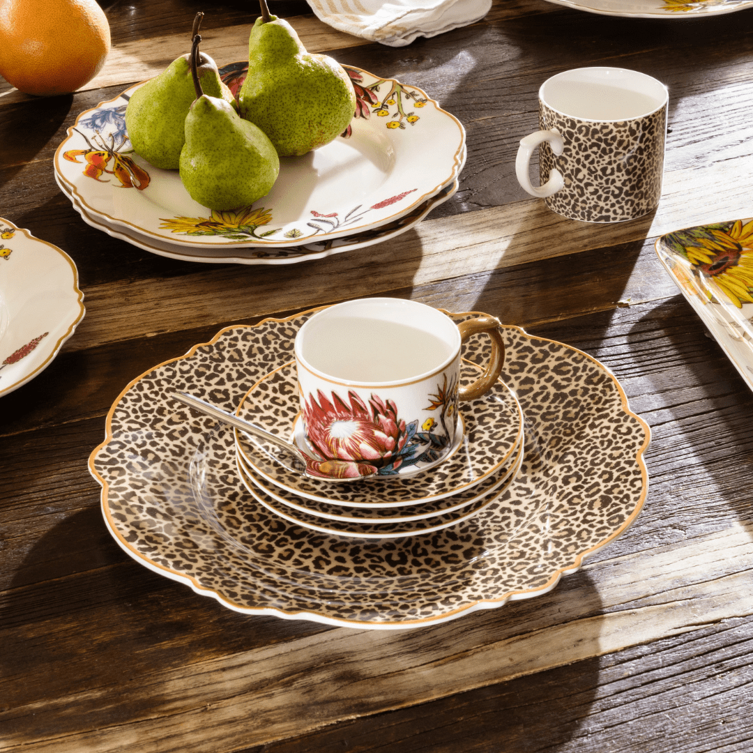 Jenna Clifford Cup & Saucer Jenna Clifford Wild Bloom Cup & Saucer 200ml Set of 4