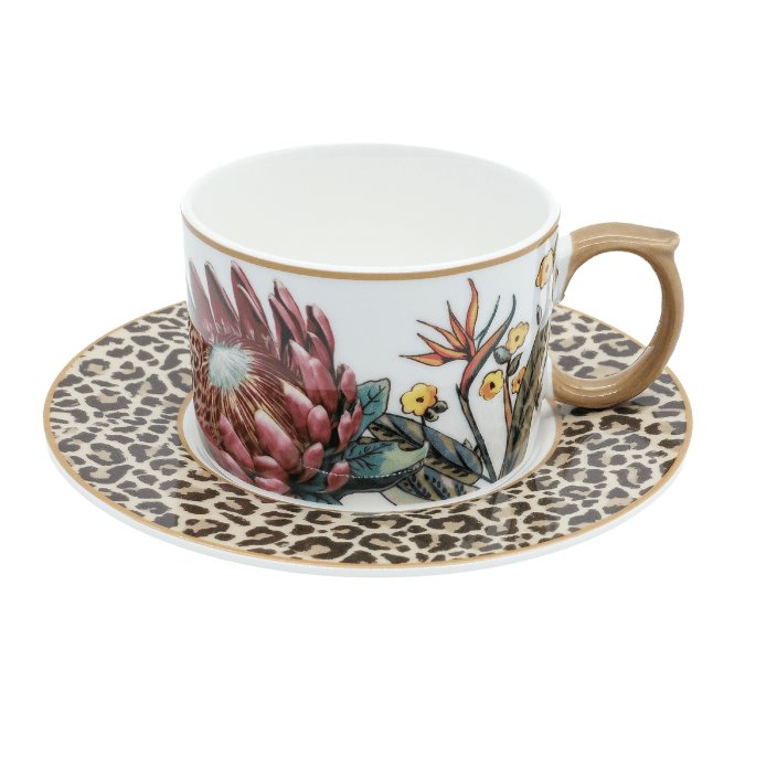 Jenna Clifford Cup & Saucer Jenna Clifford Wild Bloom Cup & Saucer 200ml Set of 4