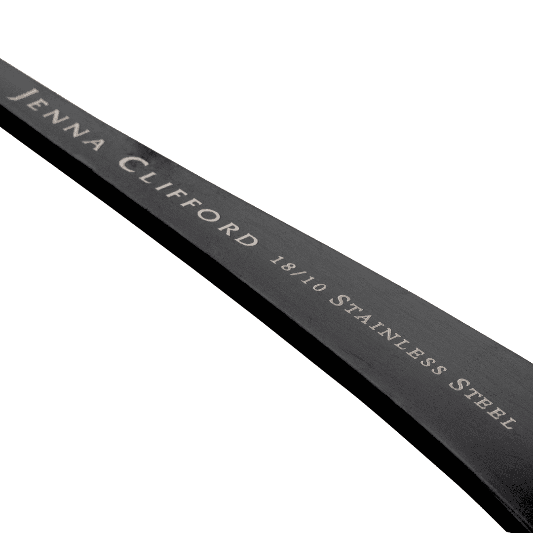 Jenna Clifford Cutlery Jenna Clifford Modera 16-Piece Cutlery Set Matte Black JC-7410