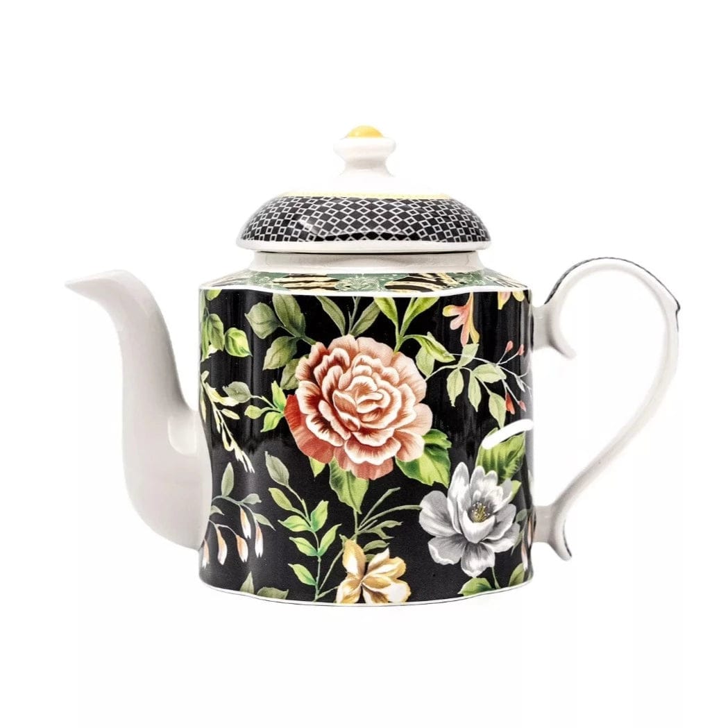 Jenna Clifford Dinner Plate Jenna Clifford Botanica Rose Tea Pot JC-7258 (7302242828377)