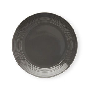 Jenna Clifford Dinner Plate Jenna Clifford Embossed Lines Dinner Plate 27cm Grey (4355351674969)
