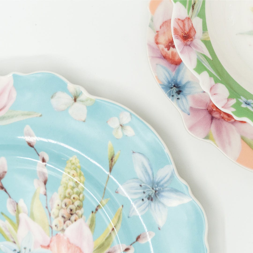 Jenna Clifford Dinner Plate Jenna Clifford Jenna's Garden Side Plate Set Of 4 (7750483443801) (7750475219033)