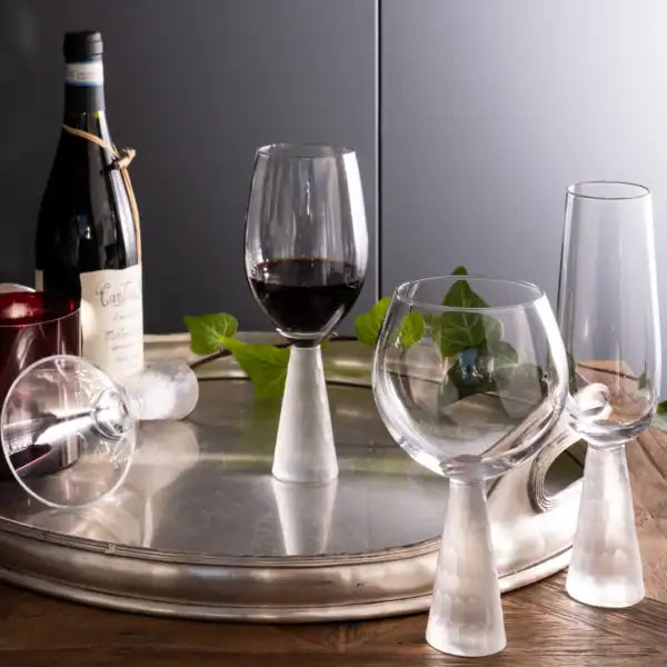 Jenna Clifford Glass Jenna Clifford Champagne With Etched Stem Set Of 2 260ml JC-733