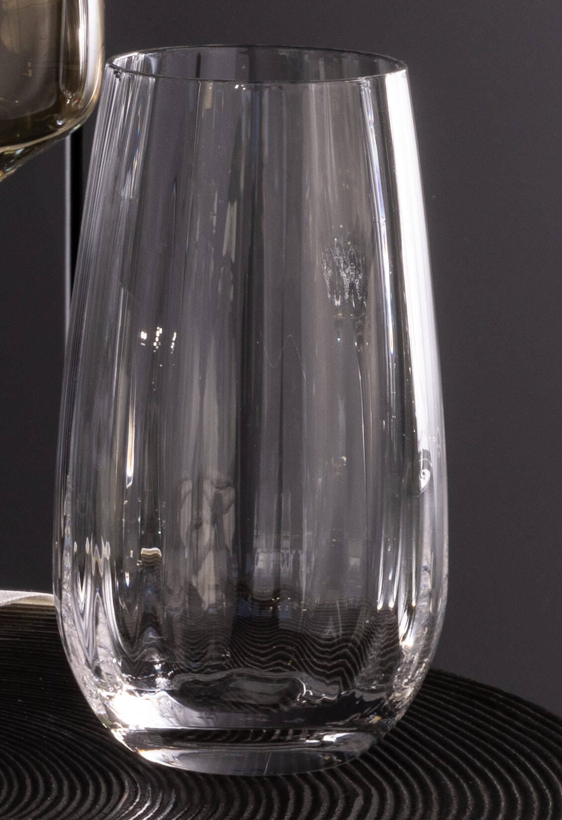 Jenna Clifford Glass Jenna Clifford Optic Hi-ball Set Of 4 585ml JC-7336