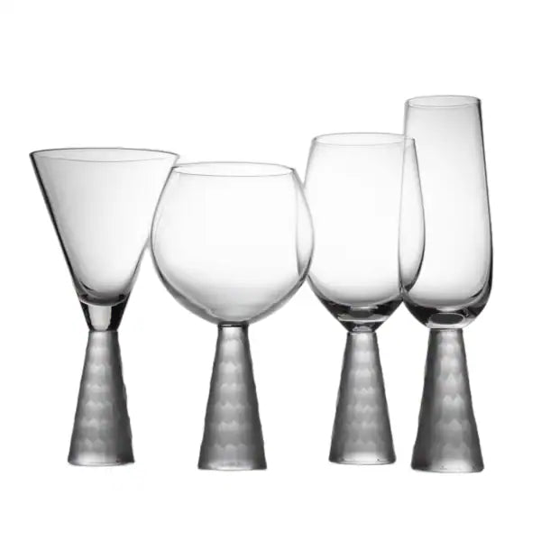 Jenna Clifford Glass Jenna Clifford Wine Glass With Etched Stem Set Of 2 530ml JC-7338