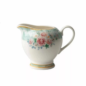 Jenna Clifford MUGS Jenna Clifford Green Floral Creamer 300ml JC7117 (2061550682201)