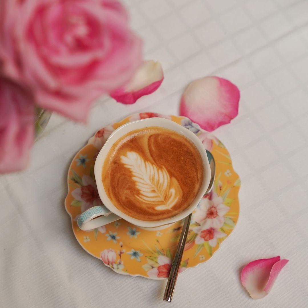 Jenna Clifford MUGS Jenna Clifford Jenna’s Garden Cup and Saucer JC-7268 (7750510477401)