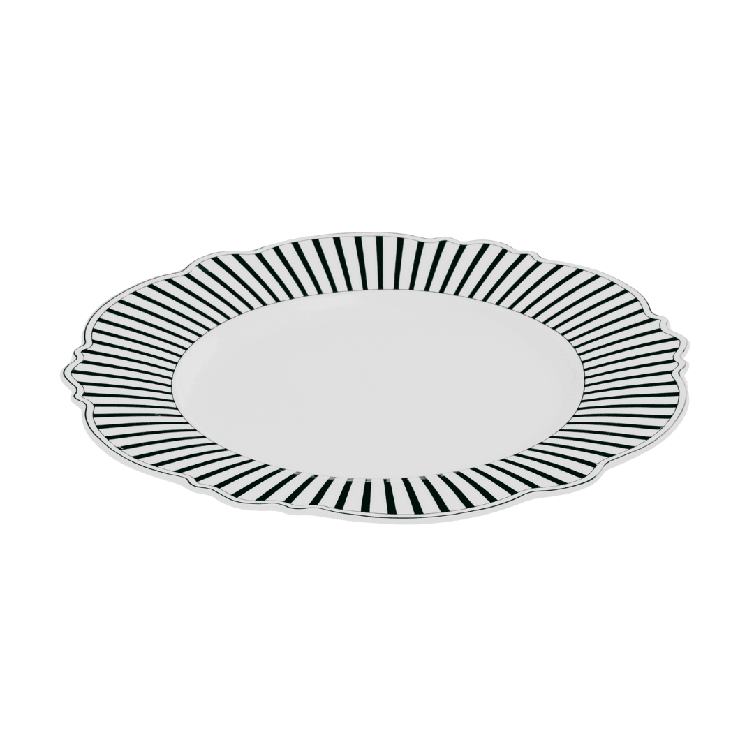 Jenna Clifford Platter Jenna Clifford Ivory Noir Charger 30cm JC-7387