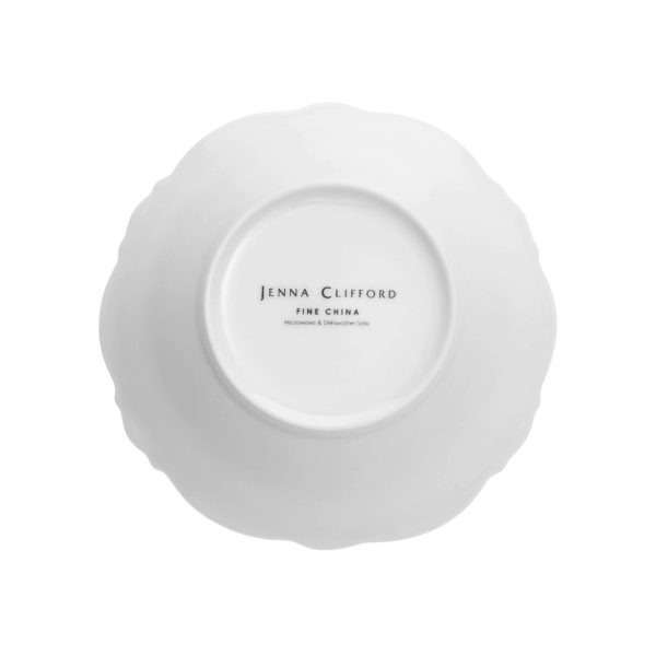 Jenna Clifford Salad Bowl Jenna Clifford Ivory Noir Salad Bowl 900ml JC-7388