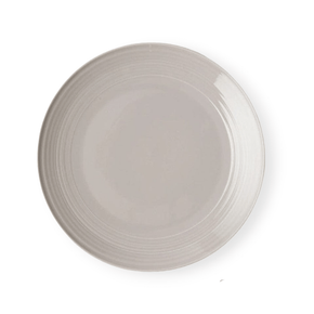 Jenna Clifford Side Plate Jenna Clifford Embossed Lines Side Plate 21cm Light Grey (2061615071321)