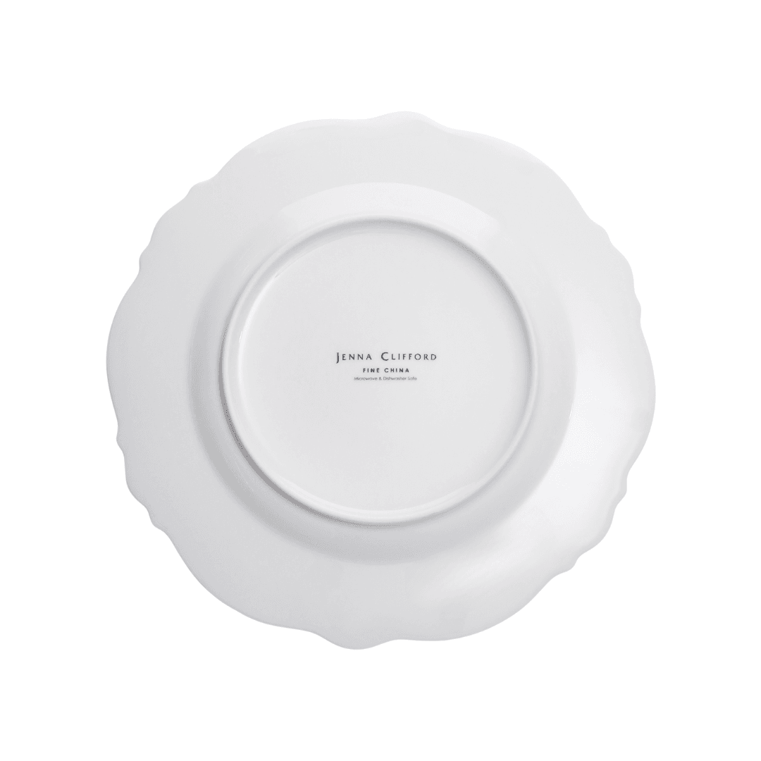 Jenna Clifford Side Plate Jenna Clifford Ivory Noir Side Plate 21cm Set of 4