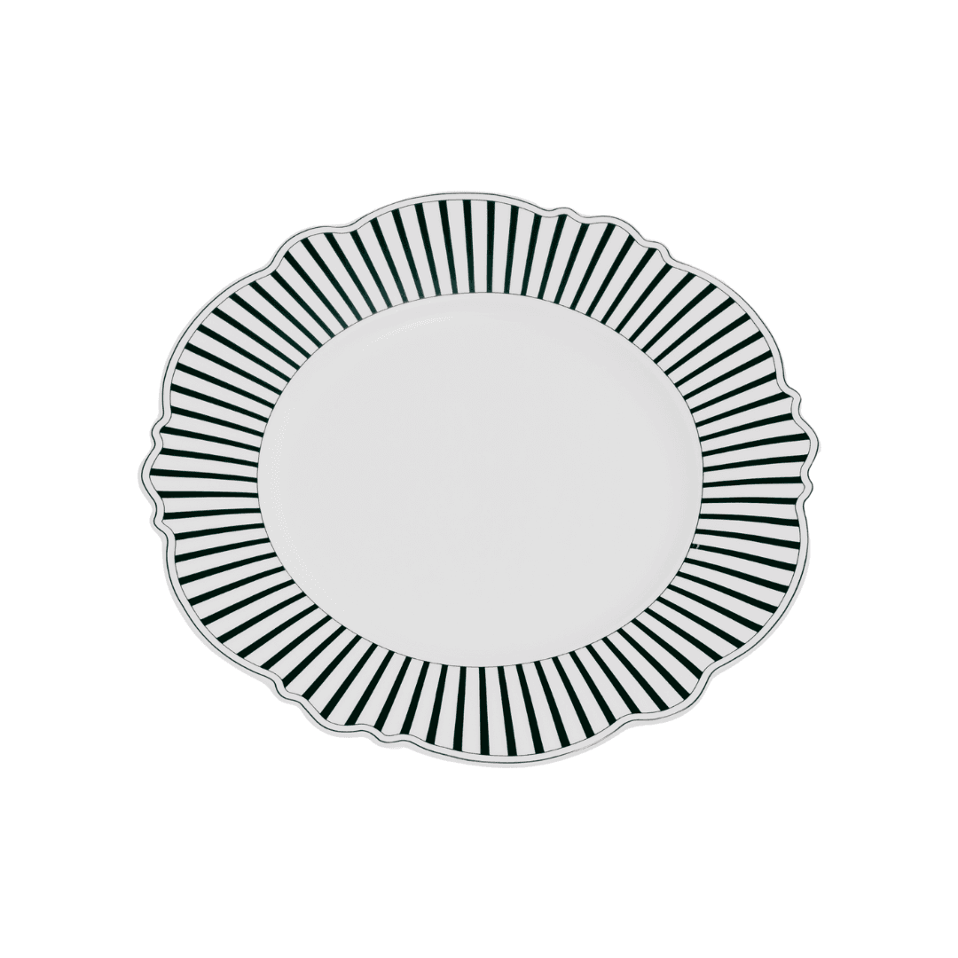 Jenna Clifford Side Plate Jenna Clifford Ivory Noir Side Plate 21cm Set of 4