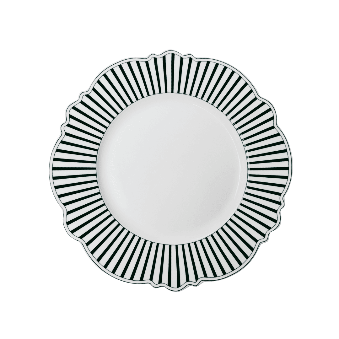 Jenna Clifford Side Plate Jenna Clifford Ivory Noir Side Plate 21cm Set of 4