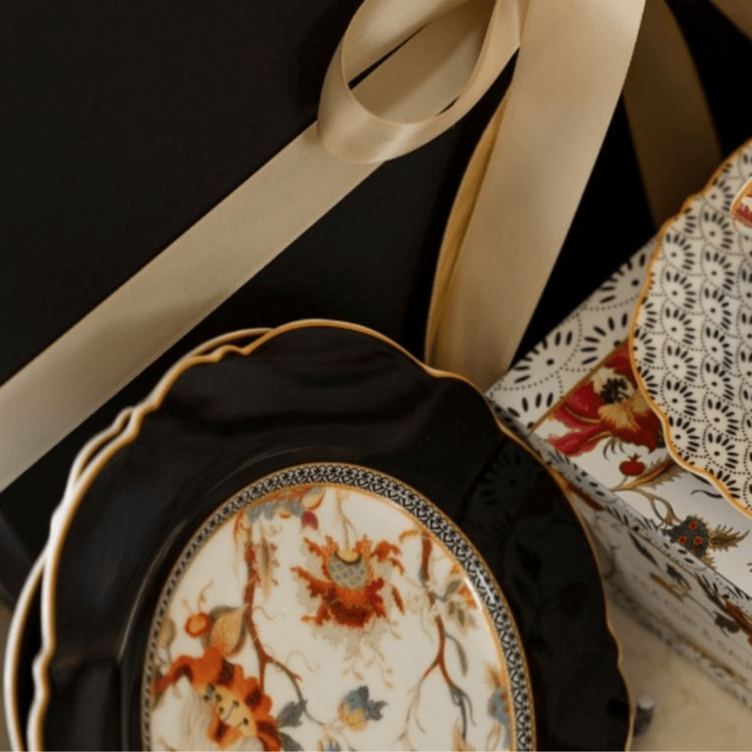 Jenna Clifford Side Plate Jenna Clifford Midnight Bloom Side Plate 21cm JC-7153 (4200631369817)