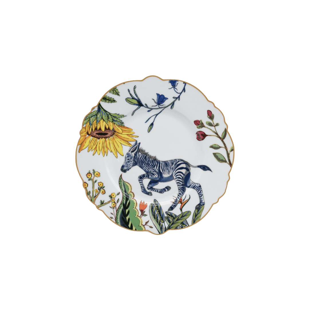 Jenna Clifford Side Plate Jenna Clifford Wild Bloom Side Plate 21cm Set of 4