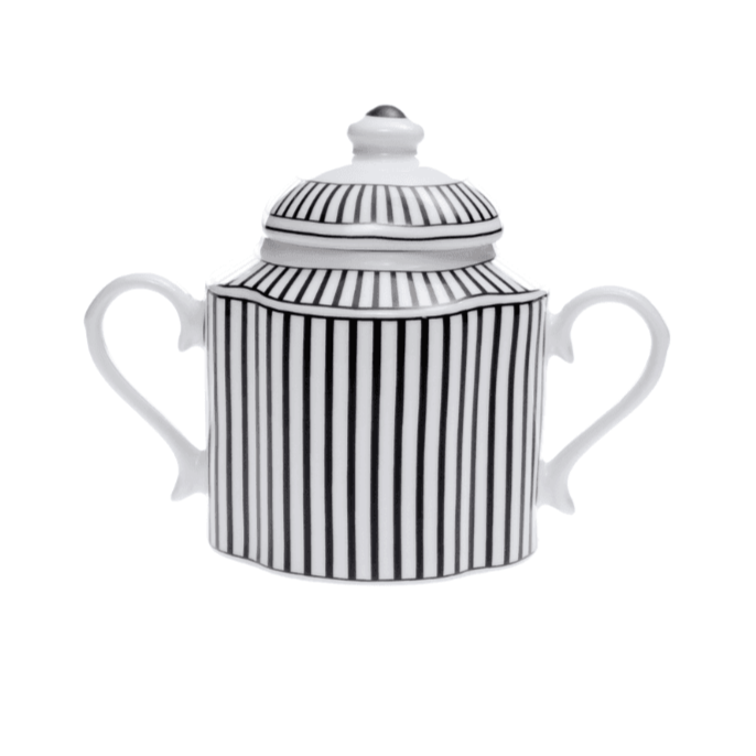 Jenna Clifford Suger Pot Jenna Clifford Ivory Noir Sugar Pot 350ml JC-7385