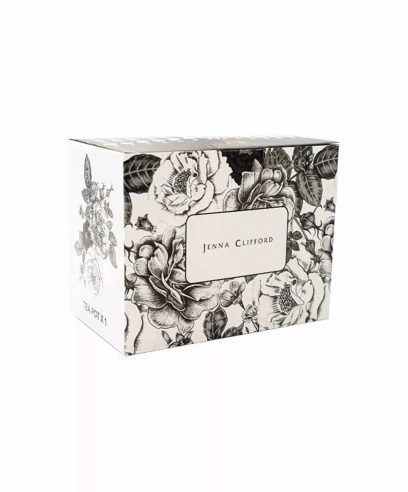 Jenna Clifford Teapot Jenna Clifford Black Rose Tea Pot JC-7237 (7140052664409)