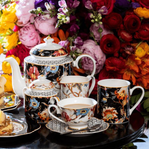 Jenna Clifford Teapot Jenna Clifford Midnight Bloom Tea Pot 120ml JC-7158 (2160435920985)