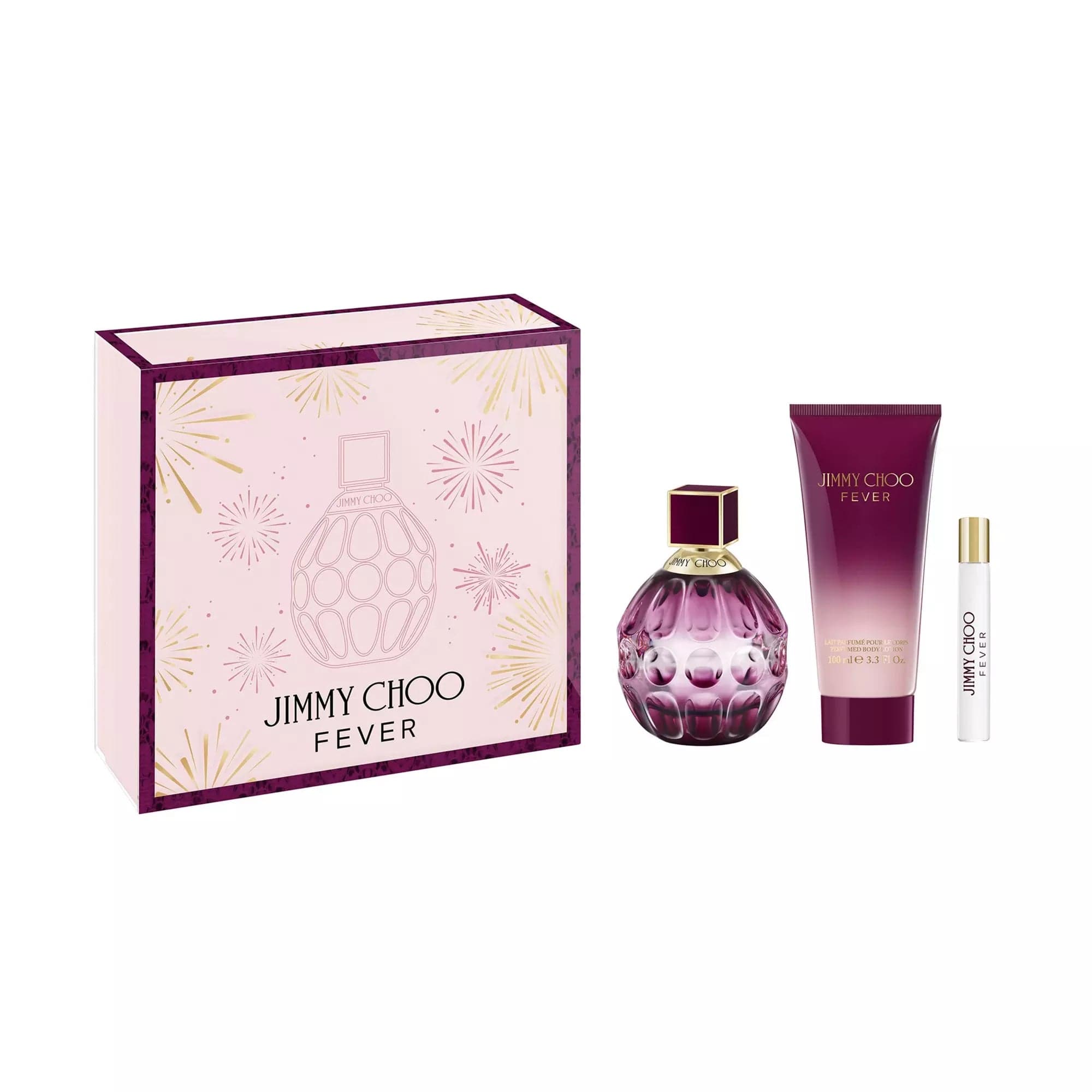 Jimmy Choo Fever Eau De Parfum Set 100ml 7.5ml Body Lotion 100ml for Sale View Prices Online
