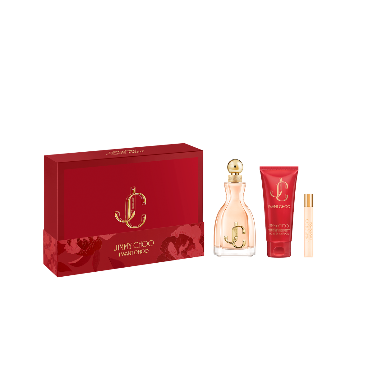 Jimmy Choo Fragrance Jimmy Choo I WANT CHOO Set Edp 100ml + 7,5ml Travel spray + Body lotion 100ml