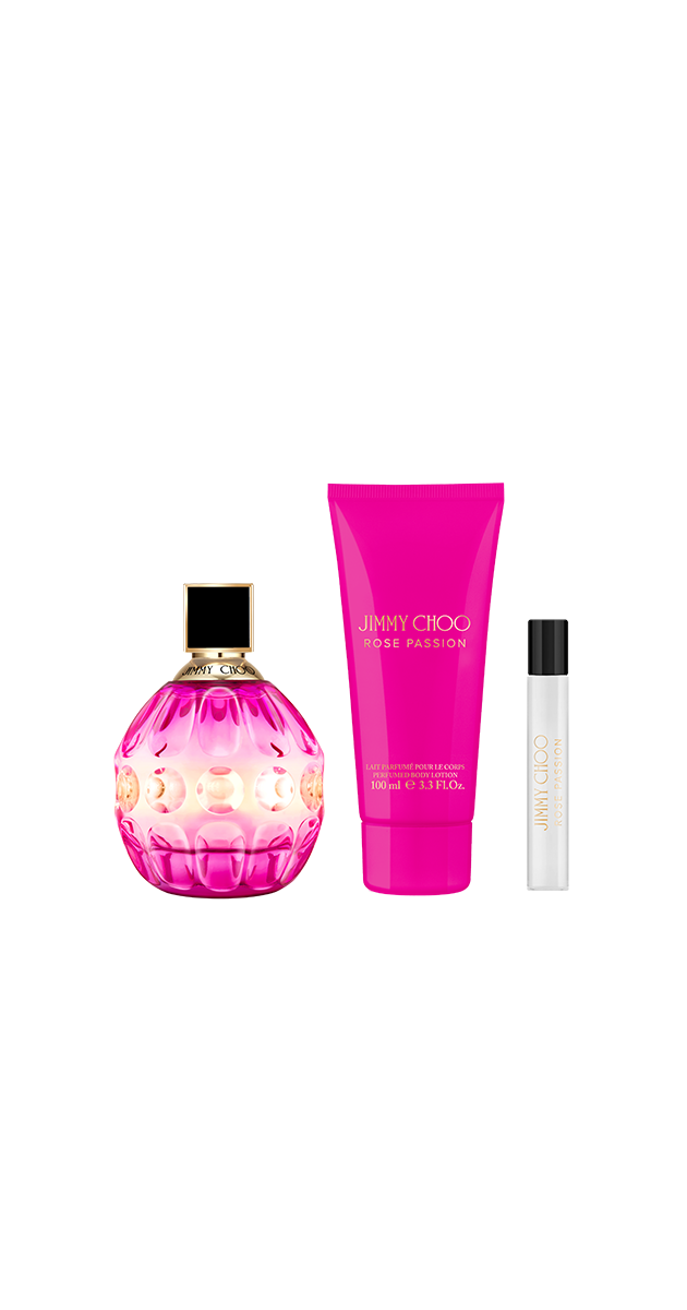 Jimmy Choo Fragrance Jimmy Choo Rose Passion Gift Set 100ml Edp + 100ml Body Lotion + 7.5ml