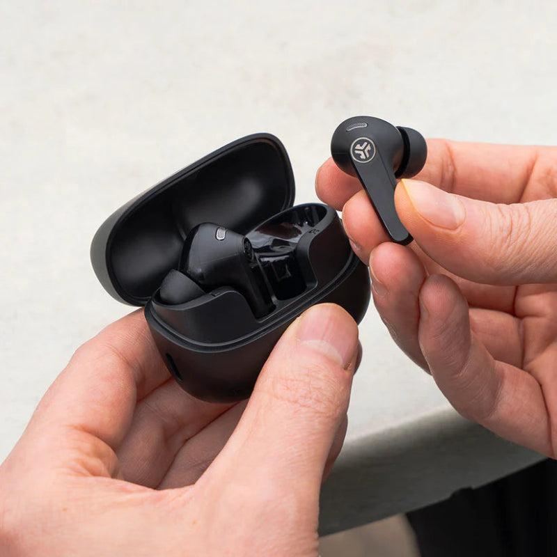 JLAB Earbuds JLab  JBuds Pods ANC True Wireless Earbuds Black