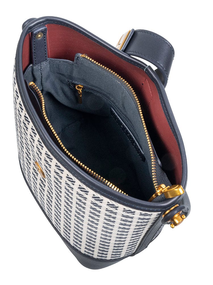 Jo Borkett Ladies Handbags Jo Borkett Jacquard Bucket Bag JBH103296 (7808358940761)