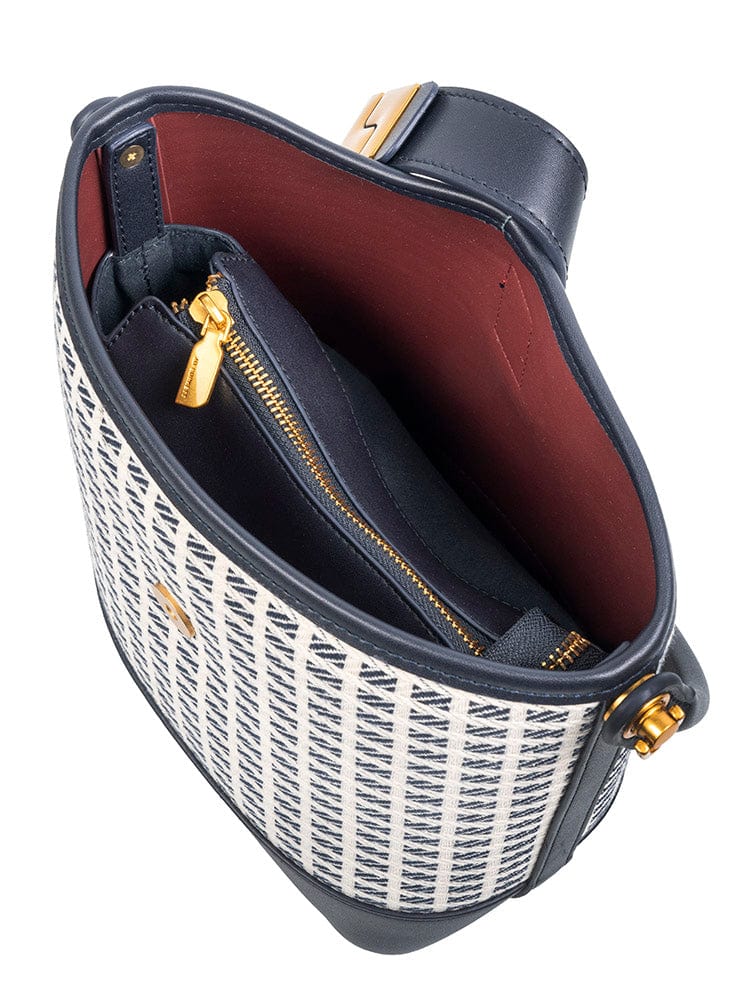 Jo Borkett Ladies Handbags Jo Borkett Jacquard Bucket Bag JBH103296 (7808358940761)