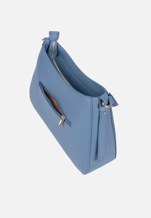 Jo Borkett Ladies Handbags JO Borkett Kai Shoulderbag Blue JBH116056