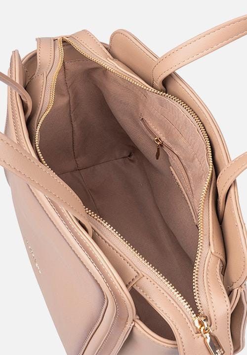 Jo Borkett Ladies Handbags JO Borkett Kai Top Handlebag Tan JBH116102