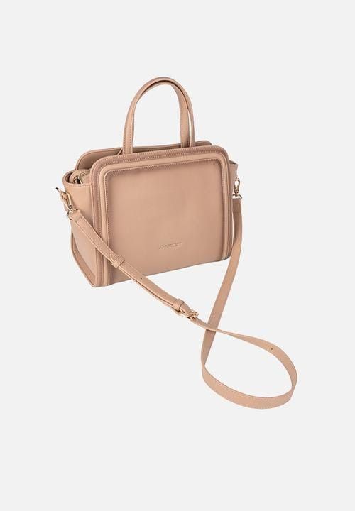 Jo Borkett Ladies Handbags JO Borkett Kai Top Handlebag Tan JBH116102