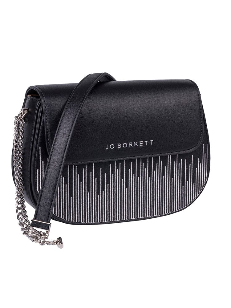 Jo Borkett Ladies Handbags Jo Borkett Tear Drop Flapover Sling JBH100265 (7768831852633)