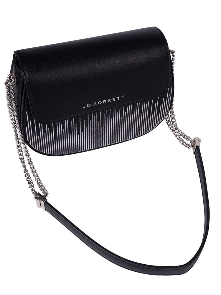 Jo Borkett Ladies Handbags Jo Borkett Tear Drop Flapover Sling JBH100265 (7768831852633)