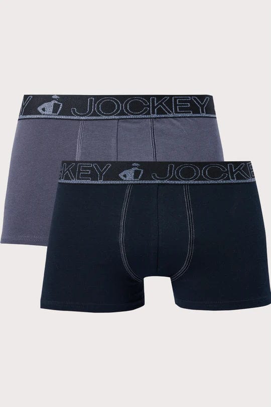 Jockey Underwear Jockey 2 Pack Big Man Exclusive Short leg Trunk (7809107558489)
