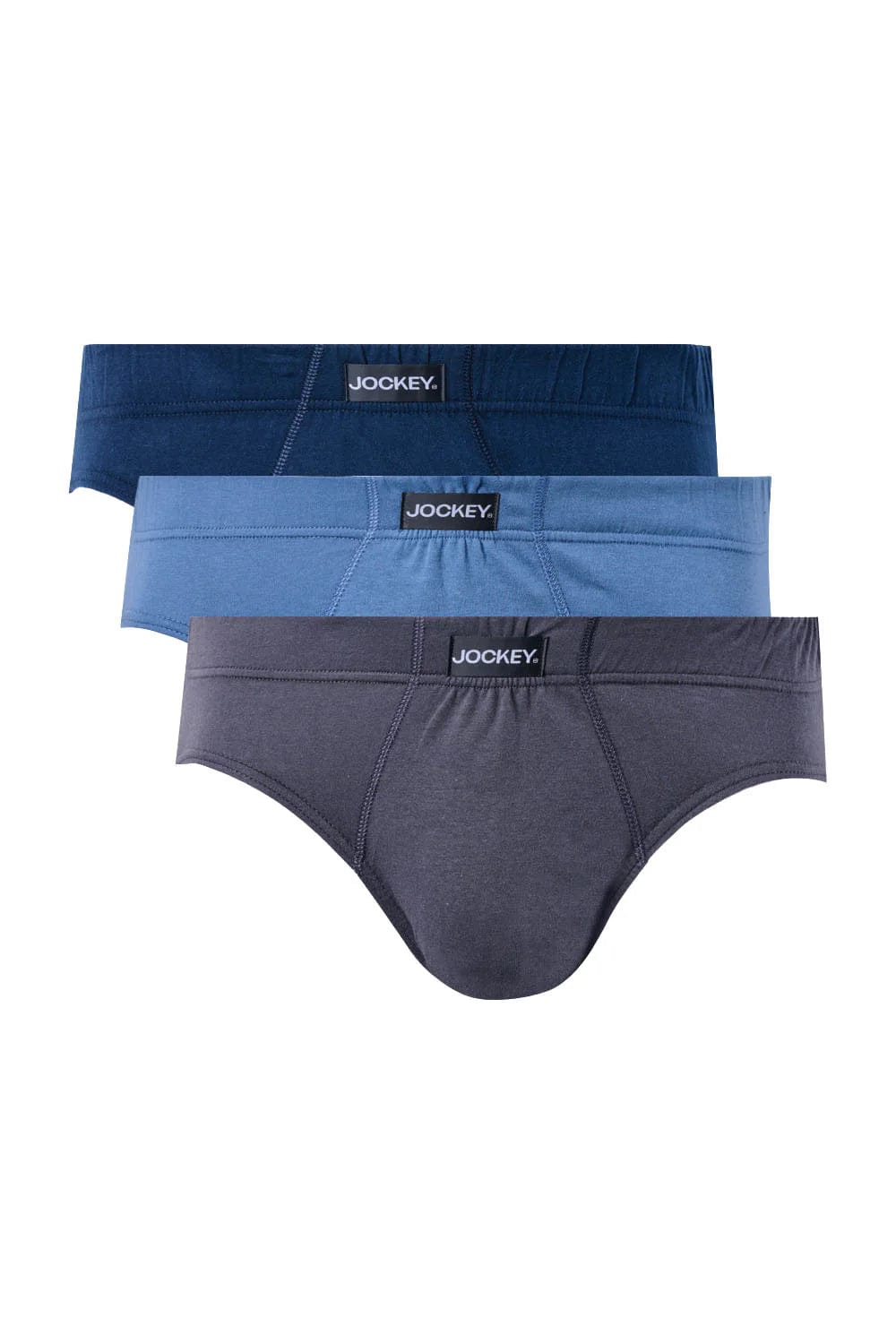 Jockey Underwear Jockey  3 Pack Fashion Briefs (7809100873817)