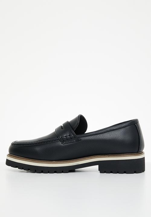 Jonathan D Casual Shoes Jonathan D Penny Moc Pebble Black (7520819871833)