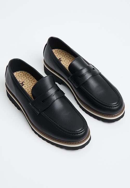 Jonathan D Casual Shoes Jonathan D Penny Moc Pebble Black (7520819871833)