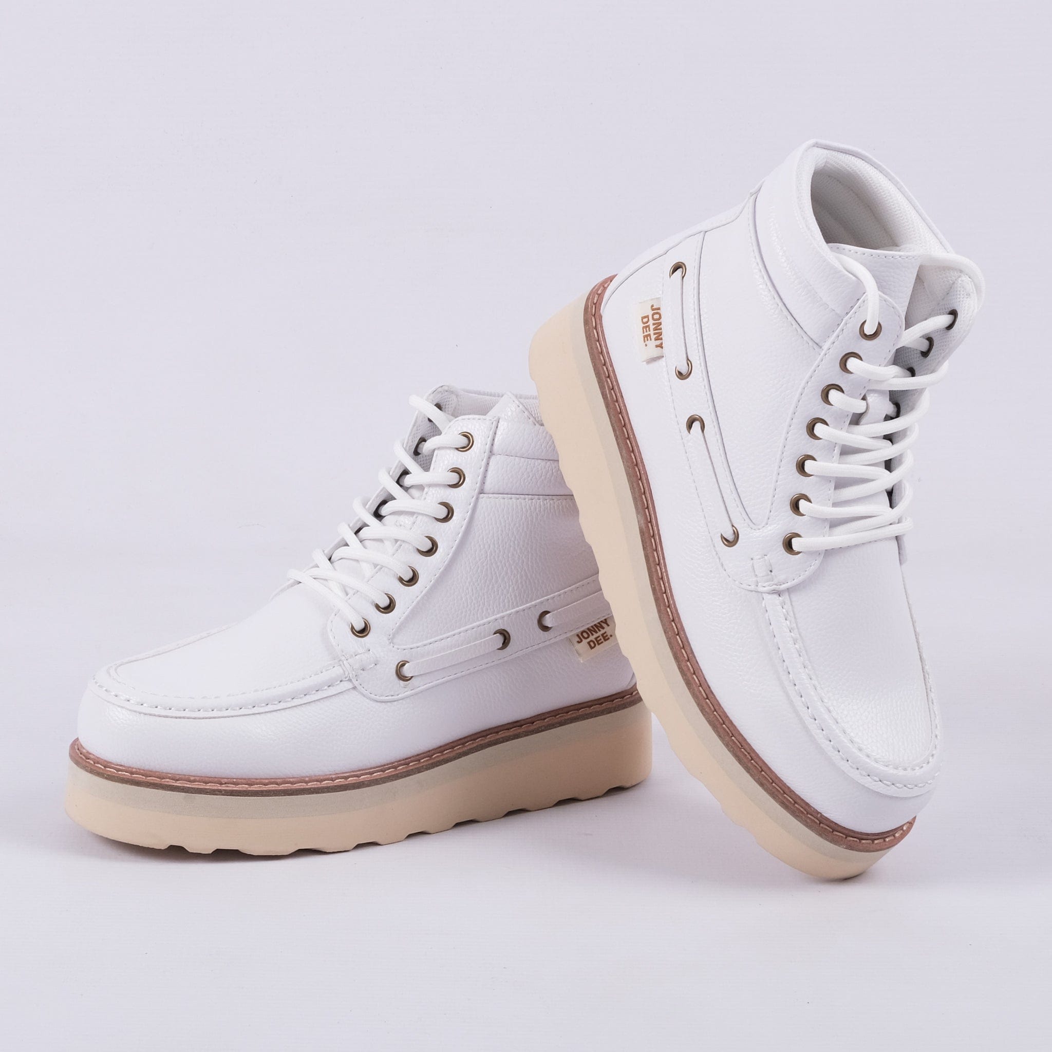 Jonathan D Sneaker Size Uk Six Jonathan D J Dax Boots White (7520723697753)