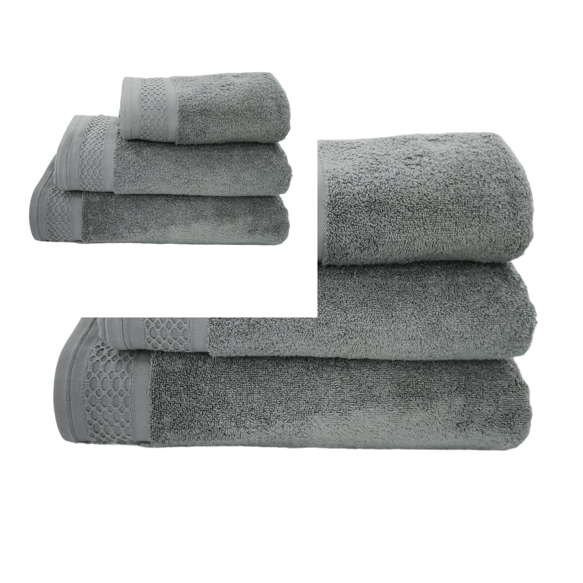 Joshtex Towel Joshtex Royal Touch Towel 570gsm Charcoal Cloud (7510615490649)