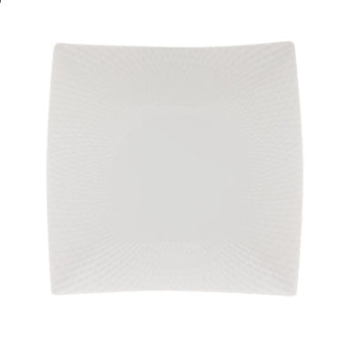 Maxwell & Williams White Basics Diamonds Square Dinner Plate 26cm JX260026