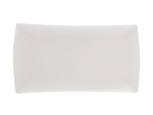Maxwell & Williams White Basics Diamonds Rectangular Platter 40.5x20cm JX260340.