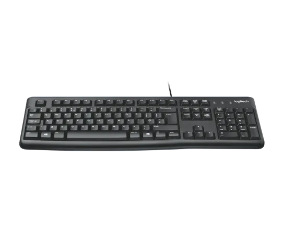 Logitech K120 Corded Keyboard.
