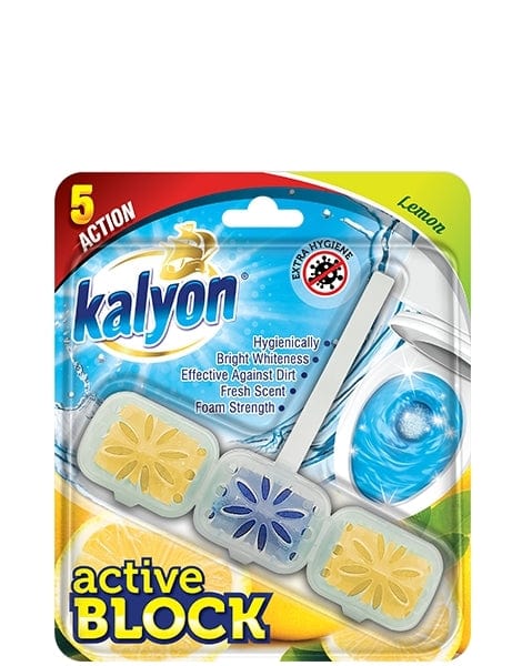 Kalyon Active Block Kalyon Active Toilet Block Lemon 57g MM00.6011 (7782980124761)