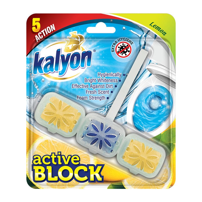 Kalyon Active Block Kalyon Active Toilet Block Lemon 57g MM00.6011 (7782980124761)