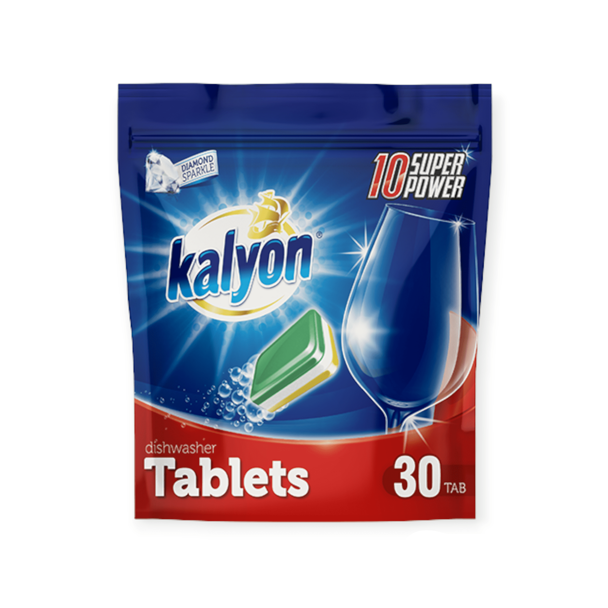 Kalyon Dishwashers Kalyon Dishwasher 30s Tablet 300g MM00.1051-T (7782776143961)