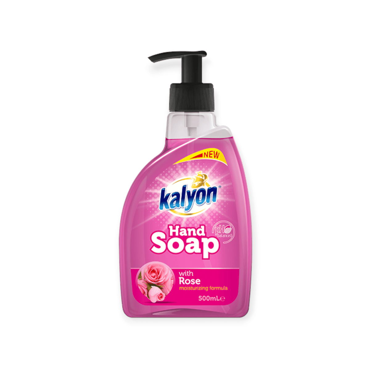 Kalyon Hand Soap Kalyon Liquid Hand Soap Rose 500ml MM00.1501 (7782780141657)